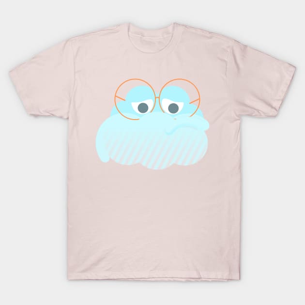 "Eepy" sunset mood cloud T-Shirt by meldra